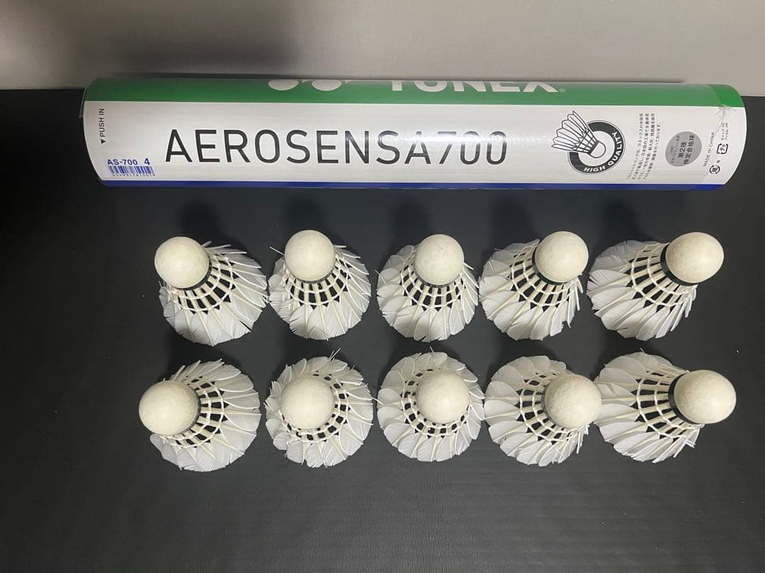 し*ー様 バドミントン中古シャトル　ニューオフィシャル120球➕エアロセンサ70