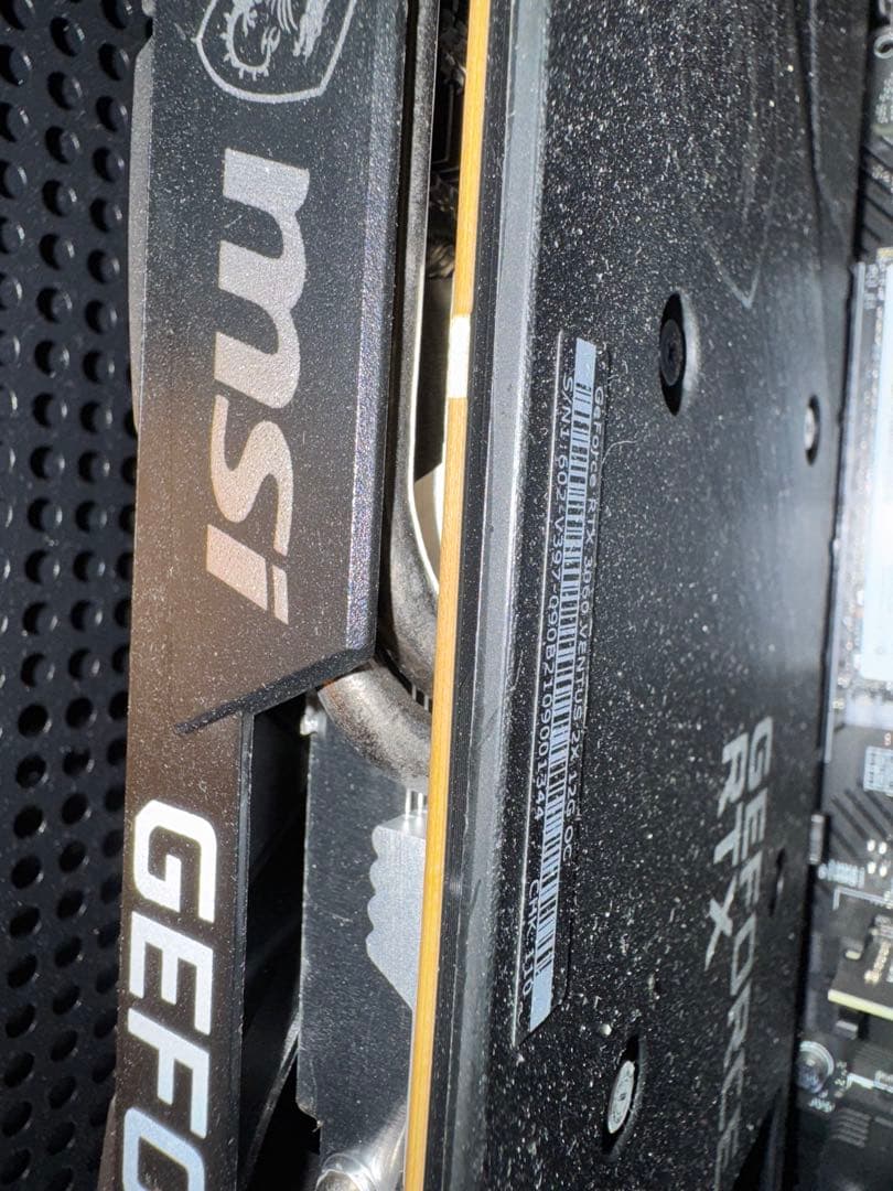 RTX3060 12Gほぼ新品箱無し