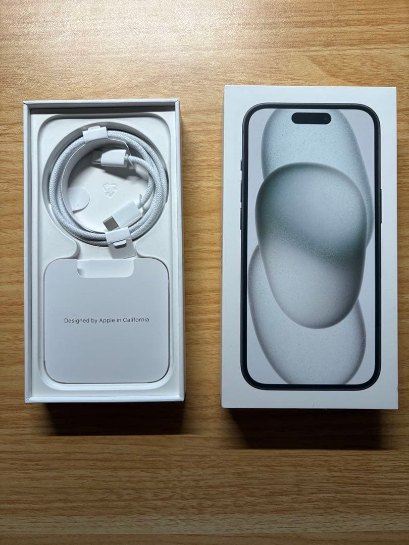 iPhone15 128G バッテリー96% ブラック