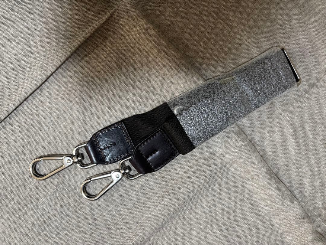 Daniel & Bob ブラックレザー ビジネスバッグ　ブラウン