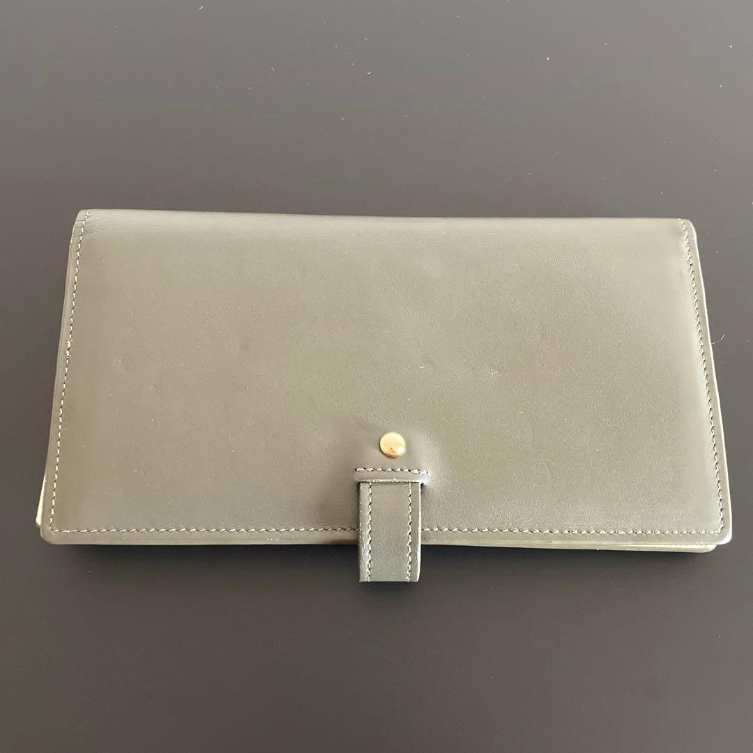 【美品・ギャランティカード付 】ADMJ 長財布 バニティ クリスタル付　日本製