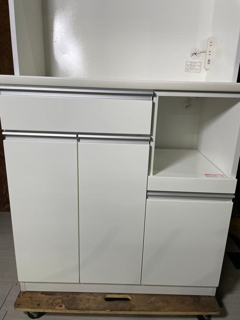 ニトリ レジューム 120 キッチンカウンター カップボード