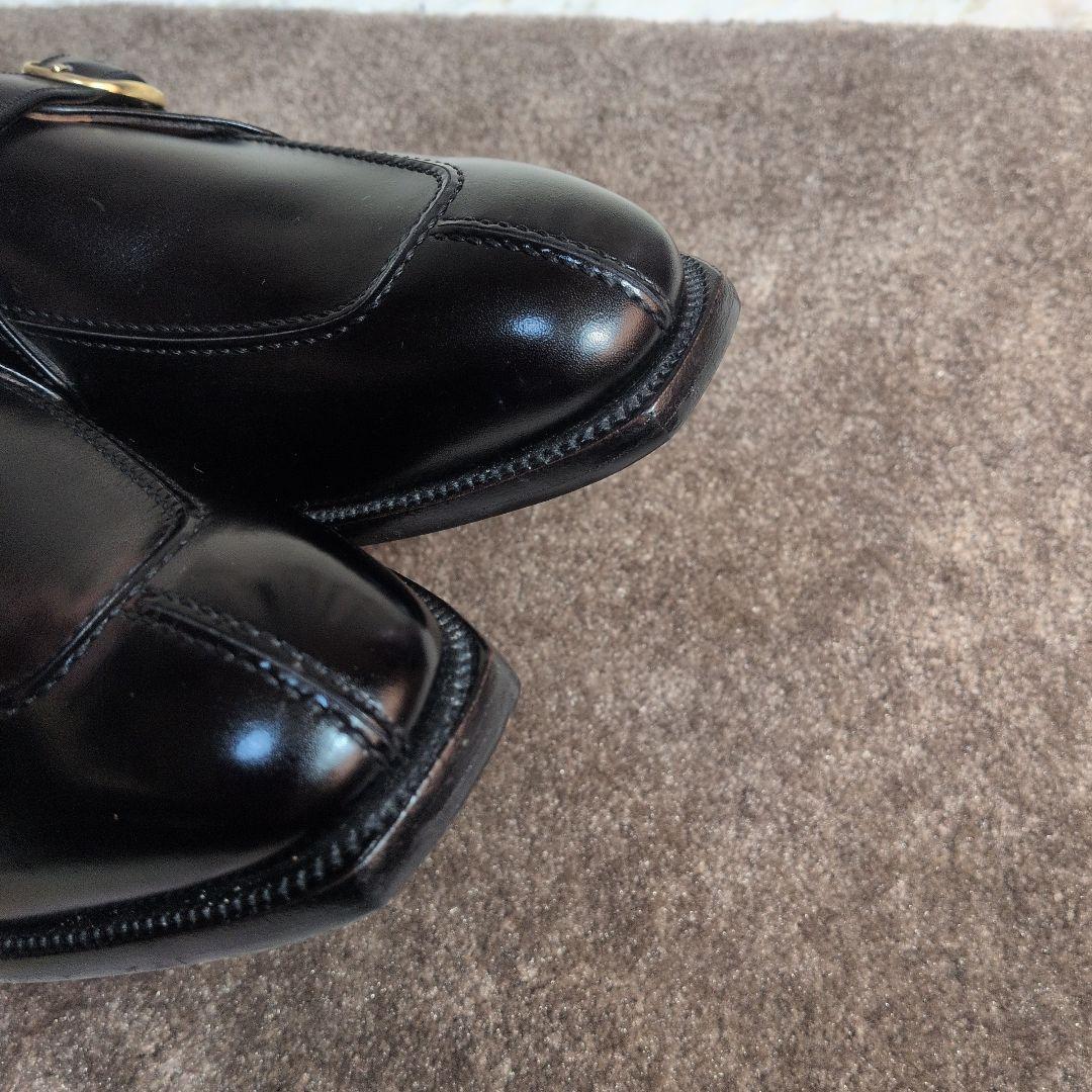 【美品✨SCOTCH GRAIN✨2E✨25cm】レザー ビジネス シューズ 黒