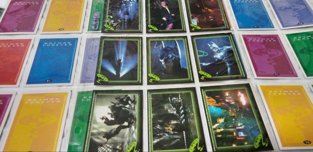 バットマンフォーエヴァー　海外版　ステッカー 85枚　ボックス付き