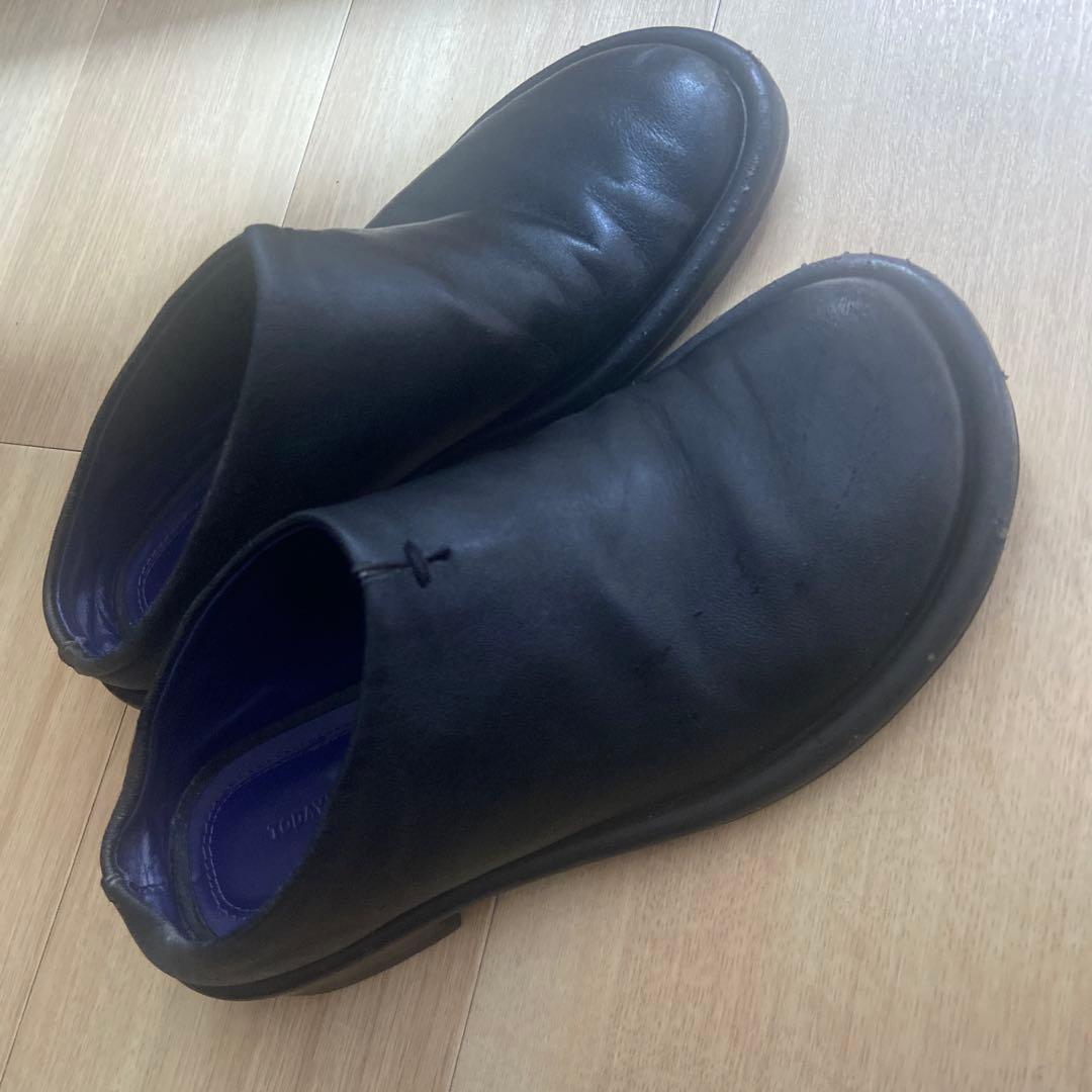 todayful slideleathershoes サイズ36