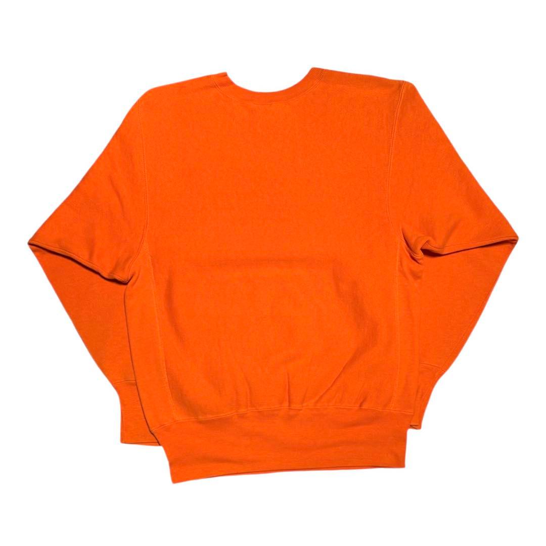 【M】90s champion チャンピオン リバースウィーブ オレンジ USA