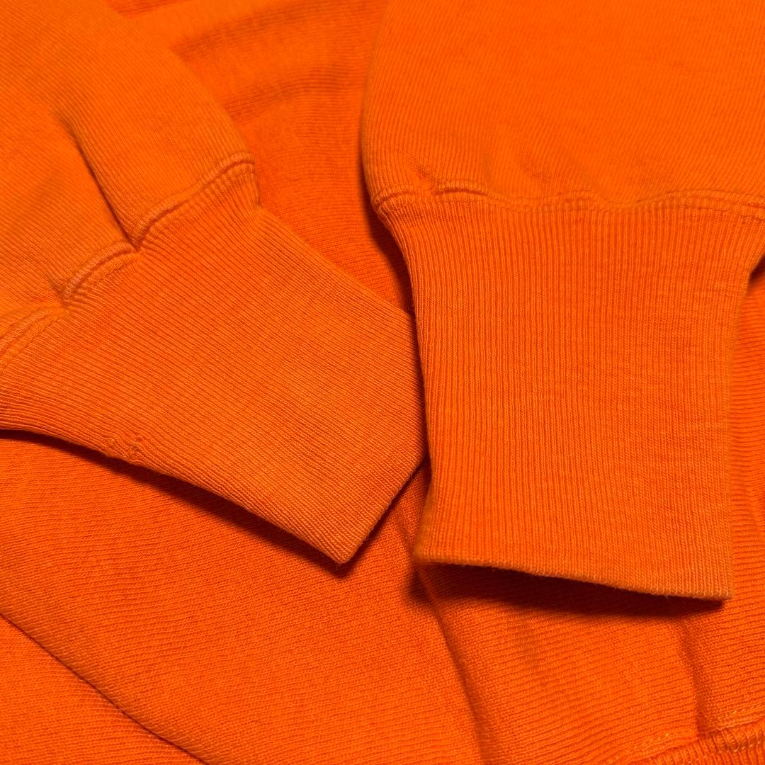 【M】90s champion チャンピオン リバースウィーブ オレンジ USA