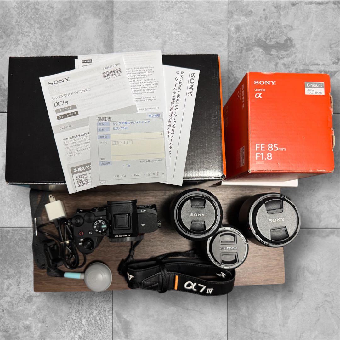 SONY α7 IV (ILCE-7M4K) ミラーレス一眼　フルサイズ