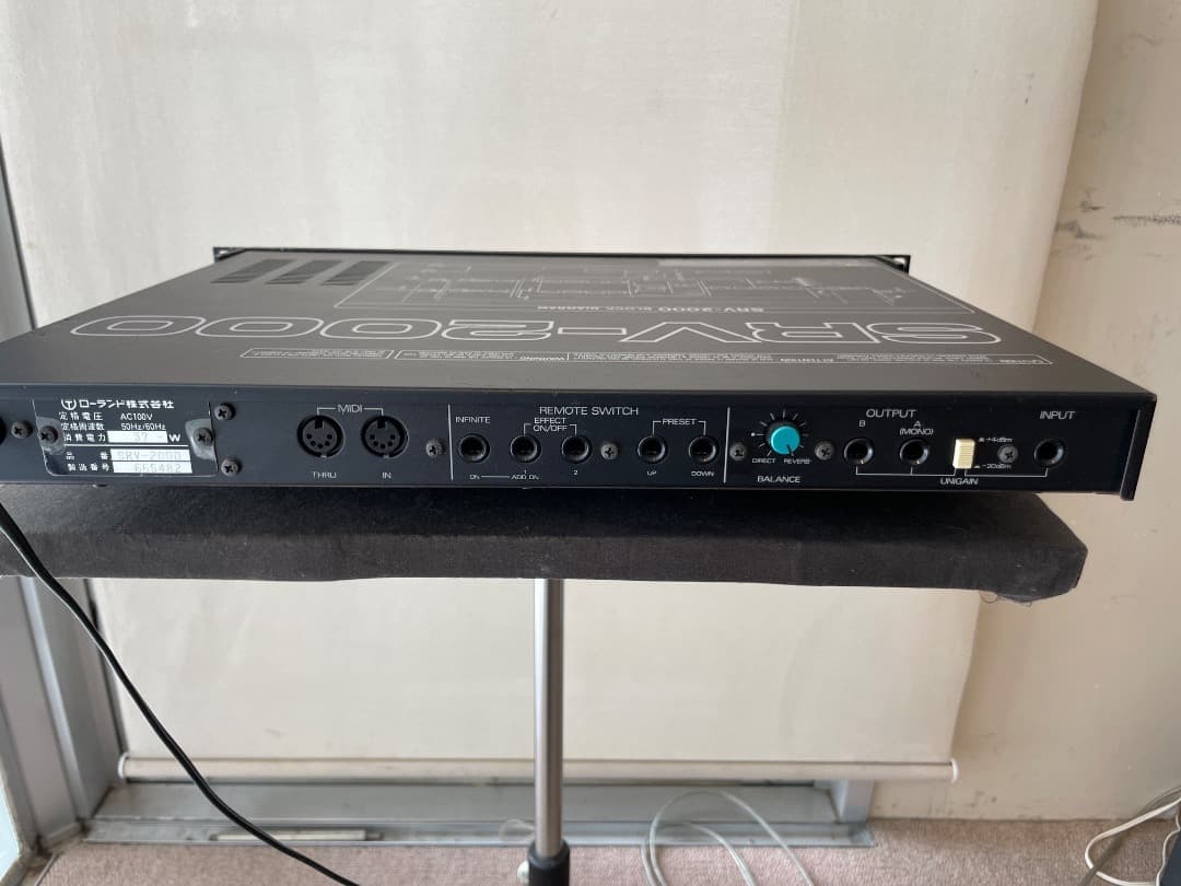 Roland SRV-2000 デジタルリバーブ