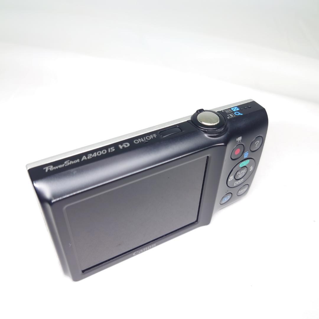 キャノン Canon A2400 IS コンパクトデジタルカメラ シルバー