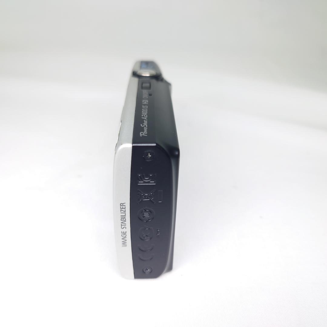 キャノン Canon A2400 IS コンパクトデジタルカメラ シルバー