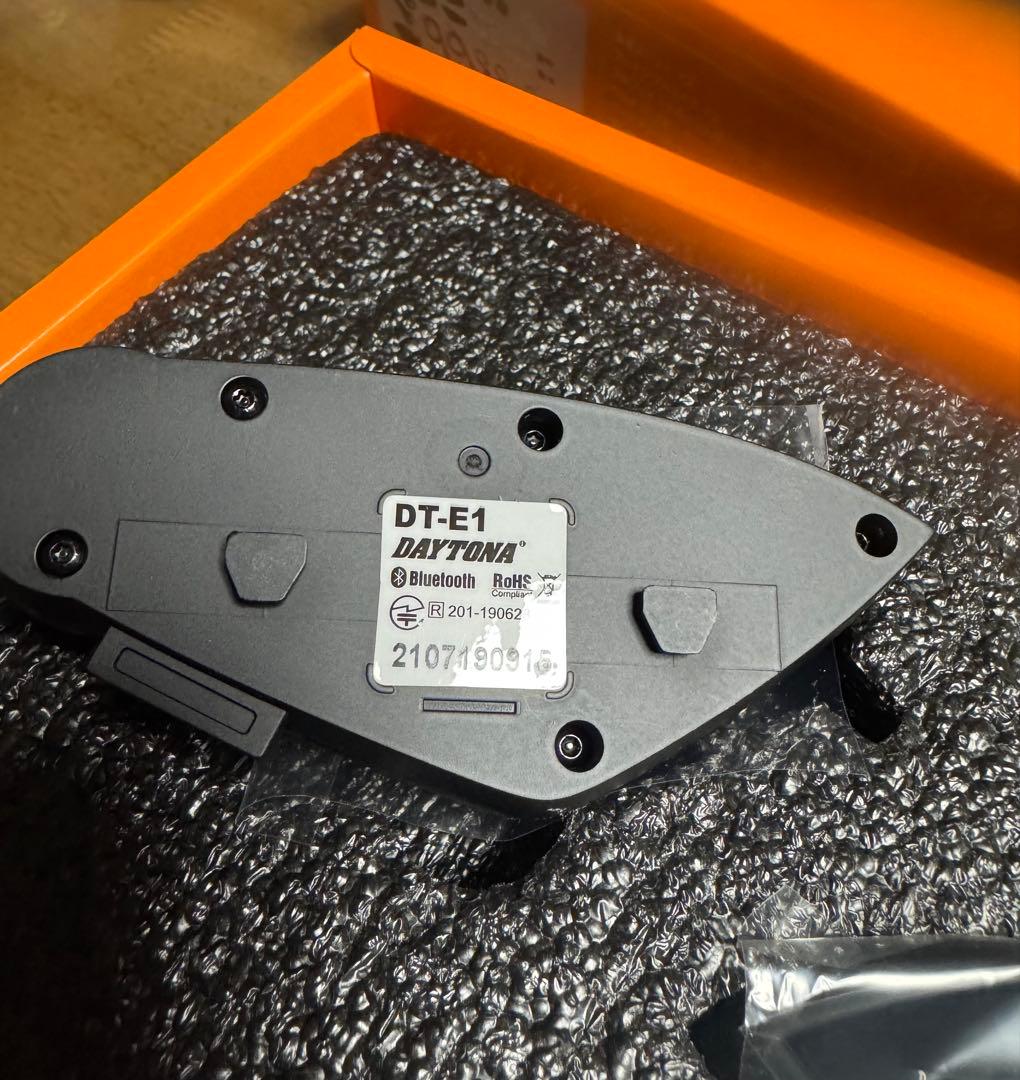 DAYTONA DT-E1 無線インタコム2個