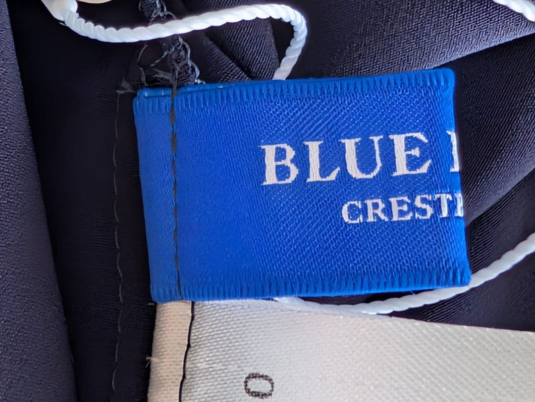 【こりんご】ブルーレーベル クレストブリッジ リボンブラウス 36