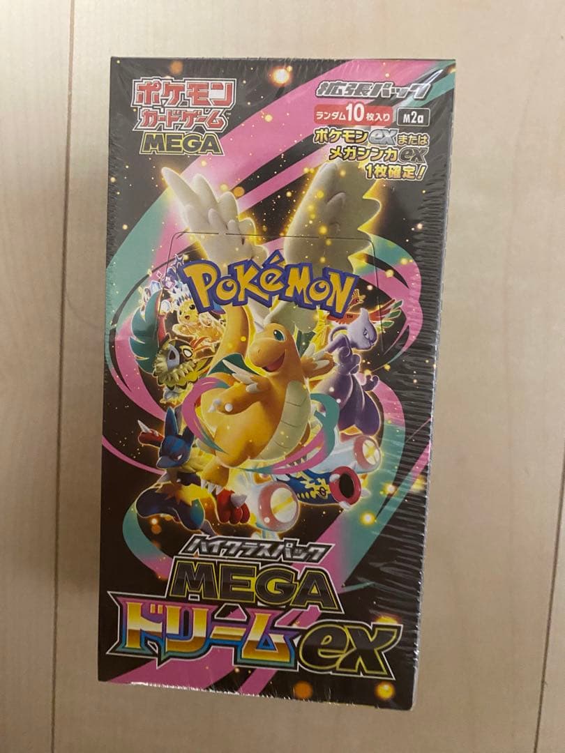 ポケモンカード　ハイクラスパック MEGAドリームex シュリンク付き