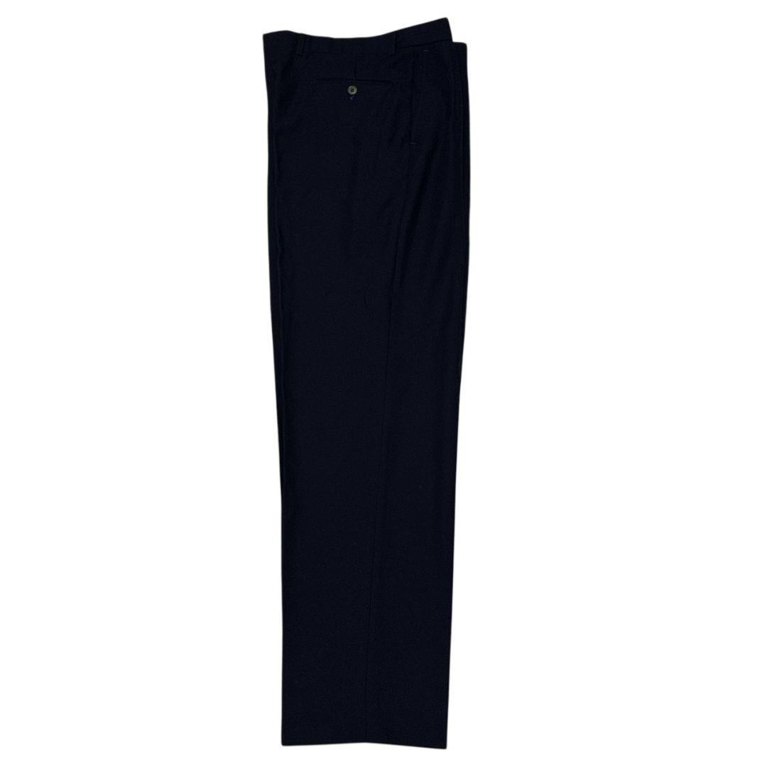 美品✨Paul Smith ダブル 高級スーツ上下 セットアップ ネイビー XL