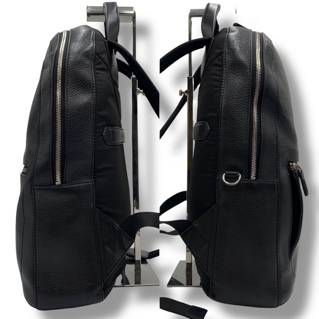 美品✨モンブラン マイスターシュテュック ソフトグレイン バックパック ブラック