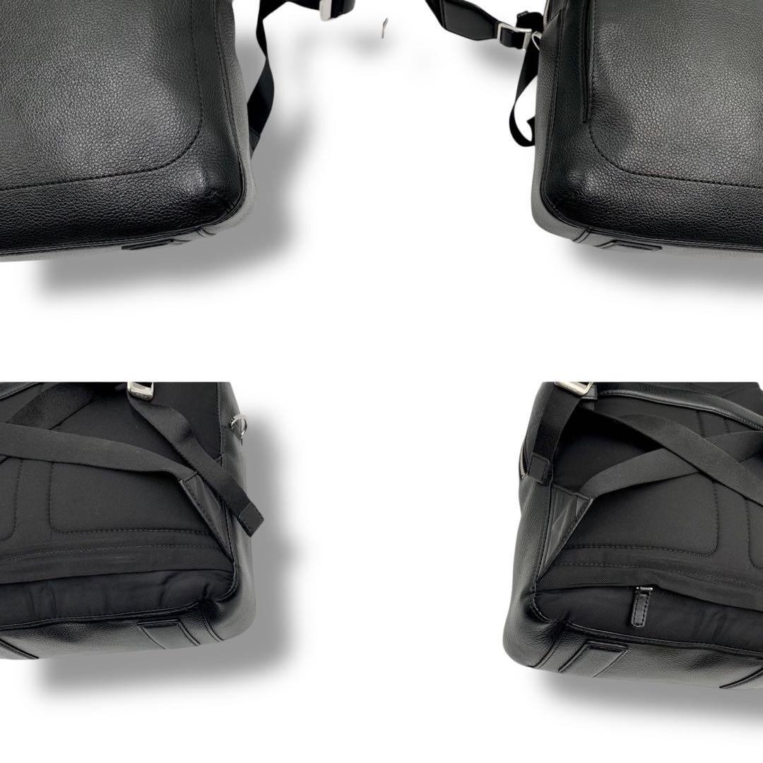 美品✨モンブラン マイスターシュテュック ソフトグレイン バックパック ブラック