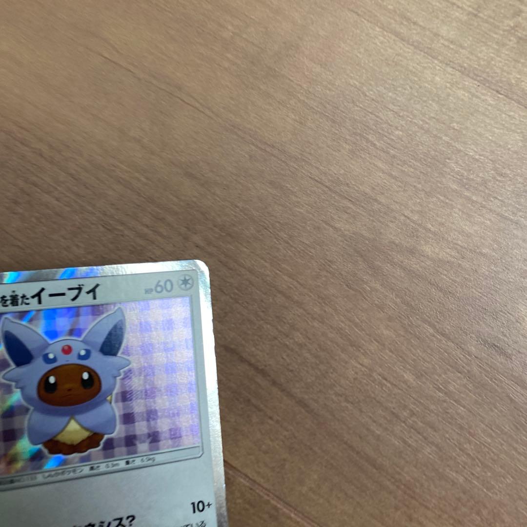 ポンチョを着たイーブイPROMO SM-Pプロモカード 140/SM-P