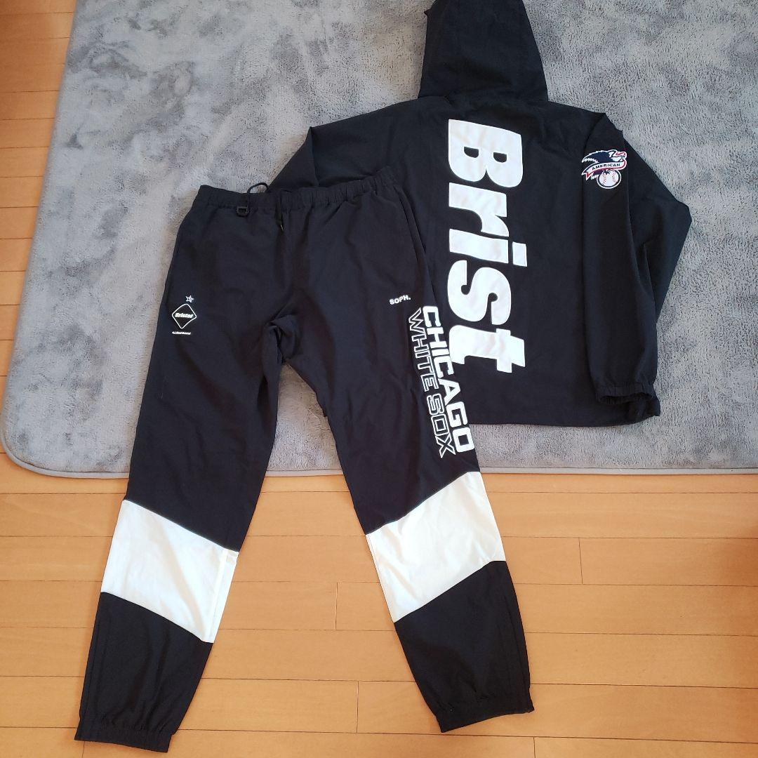 ブリストル　ナイロンセットアップ　ホワイトソックス　ブラック　村上宗隆