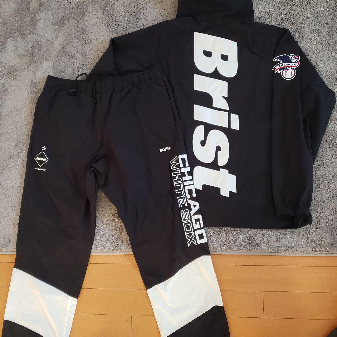 ブリストル　ナイロンセットアップ　ホワイトソックス　ブラック　村上宗隆