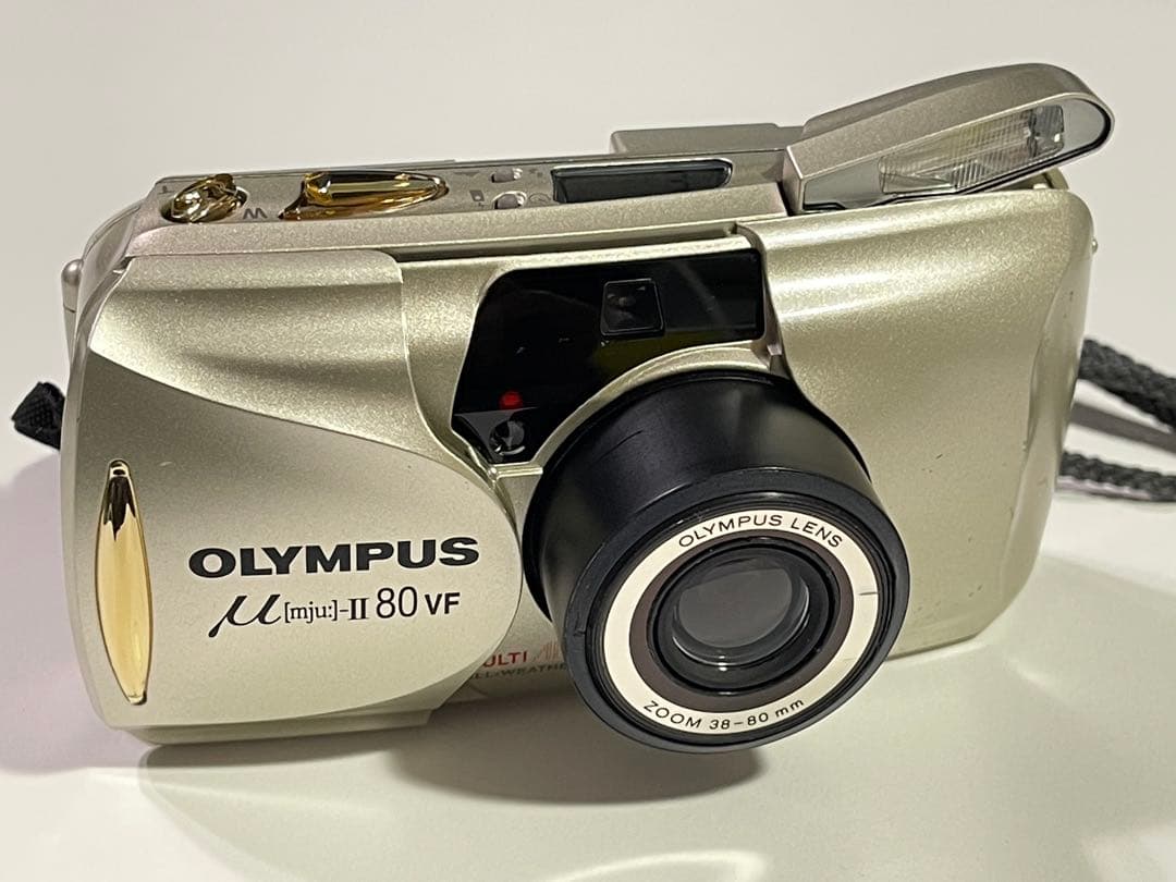 【オリンパス】 μ[mju:]（ミュー）-II 80 VF カメラ【ジャンク品】