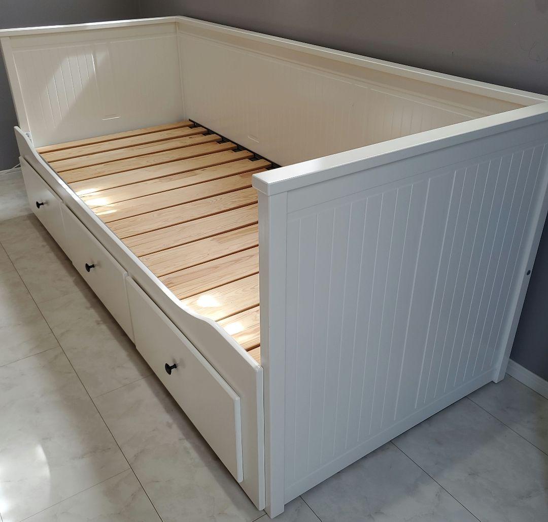 浅見【引き渡し限定】IKEA　HEMNES　ヘムネス　デイベッドフレーム