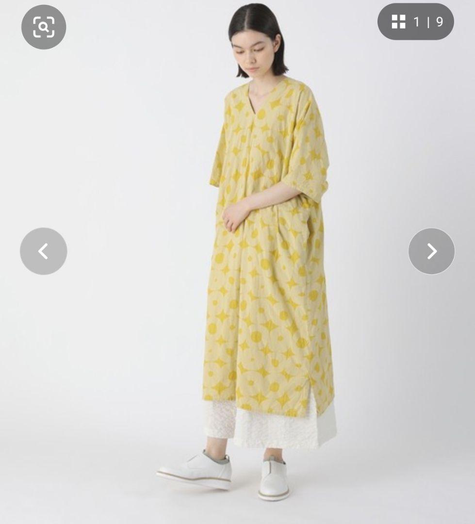 【極美品】プランテーション リングドットJQ/ロングワンピース