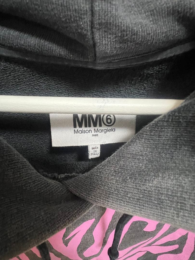 MM6 Maison Margiela ダークグレー パーカー M