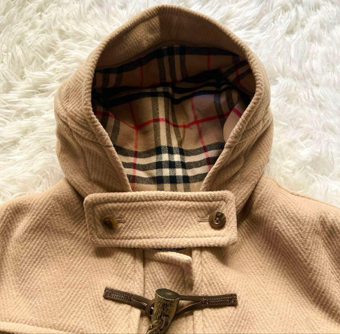 Burberrys ムーアブルック ダッフルコート ヘリンボーン ノバチェックL