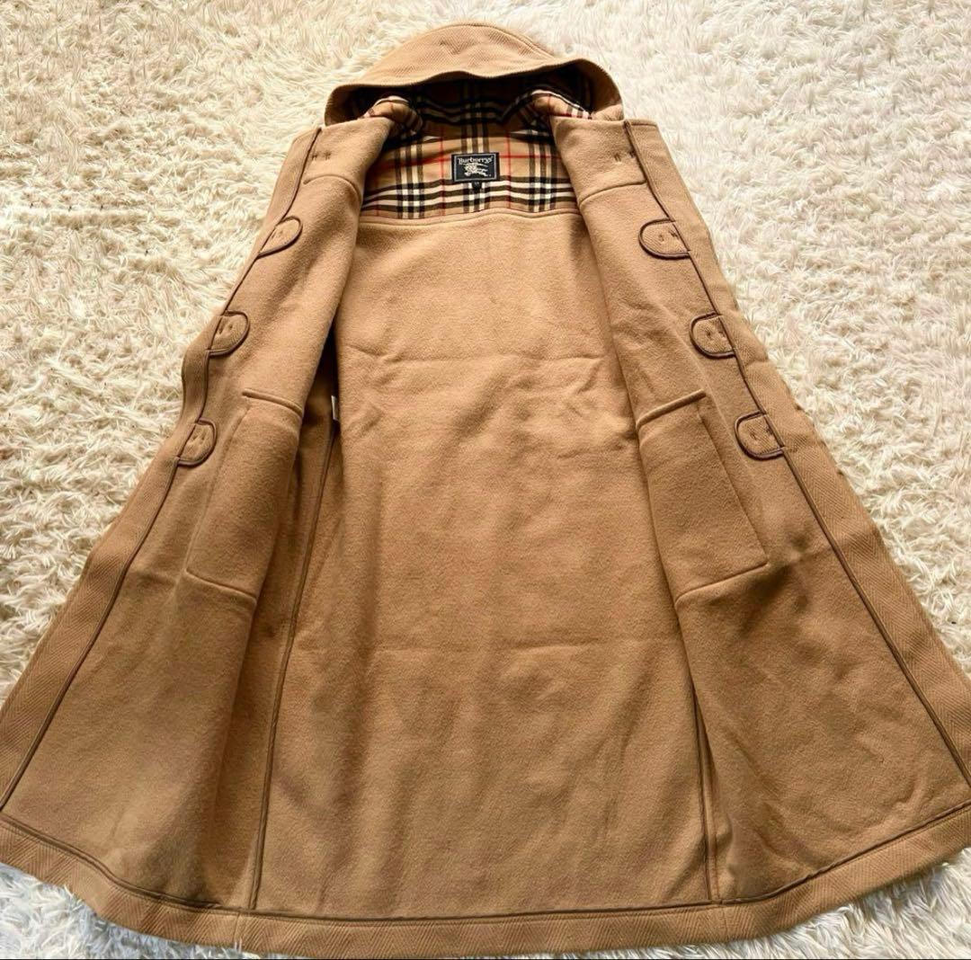 Burberrys ムーアブルック ダッフルコート ヘリンボーン ノバチェックL
