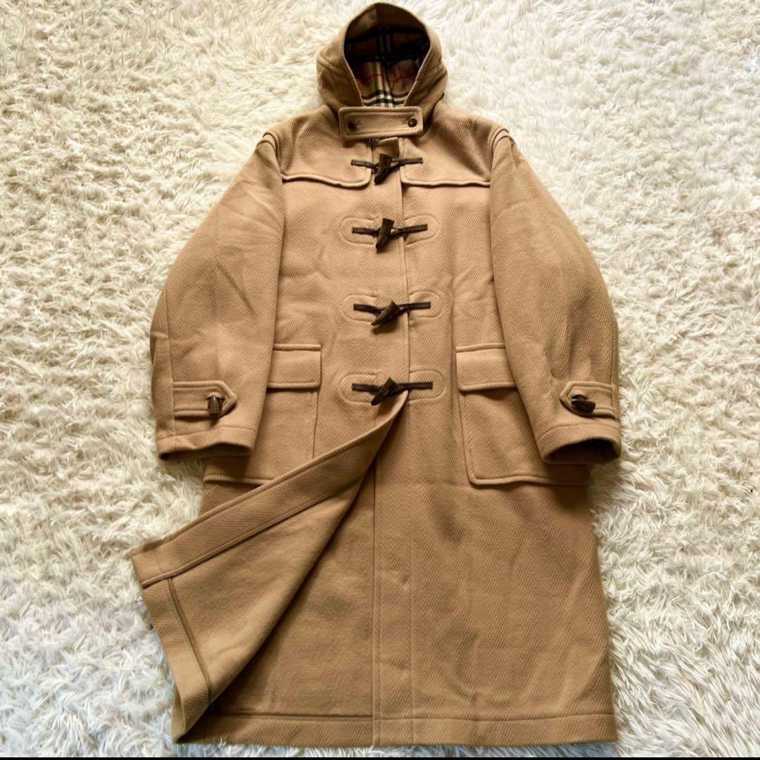 Burberrys ムーアブルック ダッフルコート ヘリンボーン ノバチェックL