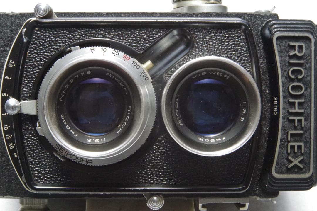 RICOHFLEX dia M リコーフレックス ダイア 二眼レフ 元箱 動確済