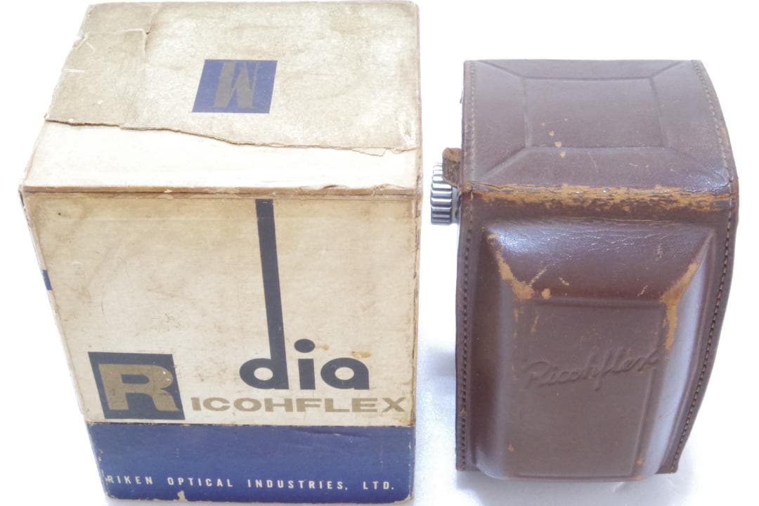 RICOHFLEX dia M リコーフレックス ダイア 二眼レフ 元箱 動確済