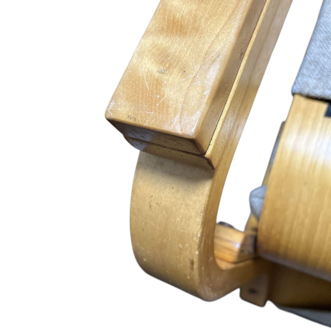 【美品】 通販生活 楽座椅子 カタログハウス 座椅子 グレー