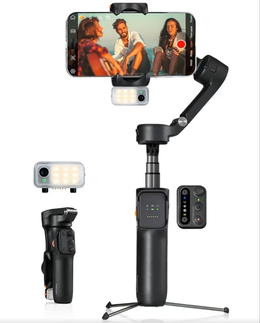 未開封品hohem V3 ジンバル 3軸スマホジンバル AI自動追跡13時間駆動