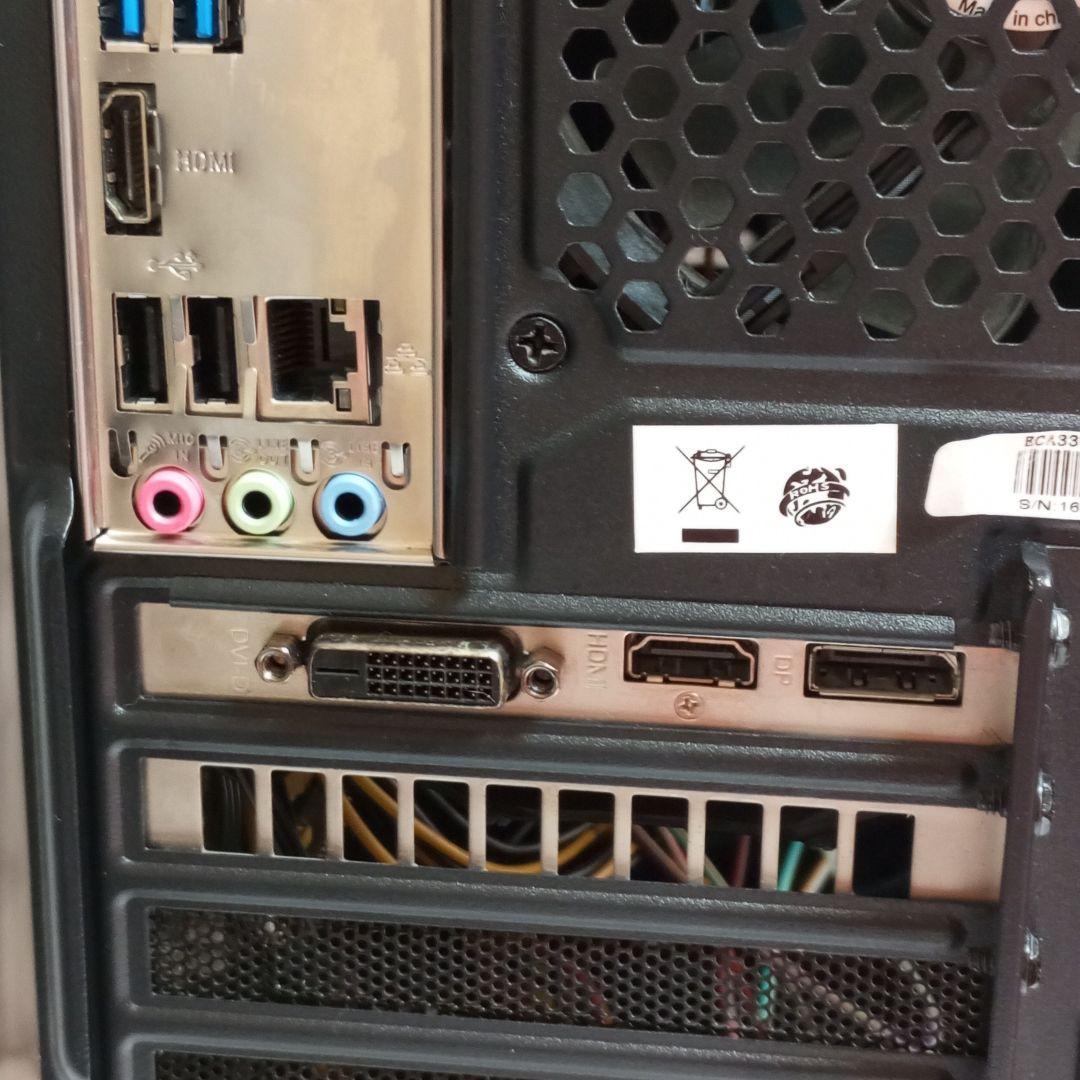 PC GTX1050ti 16GB Win10 ゲーミング スーパーマルチ