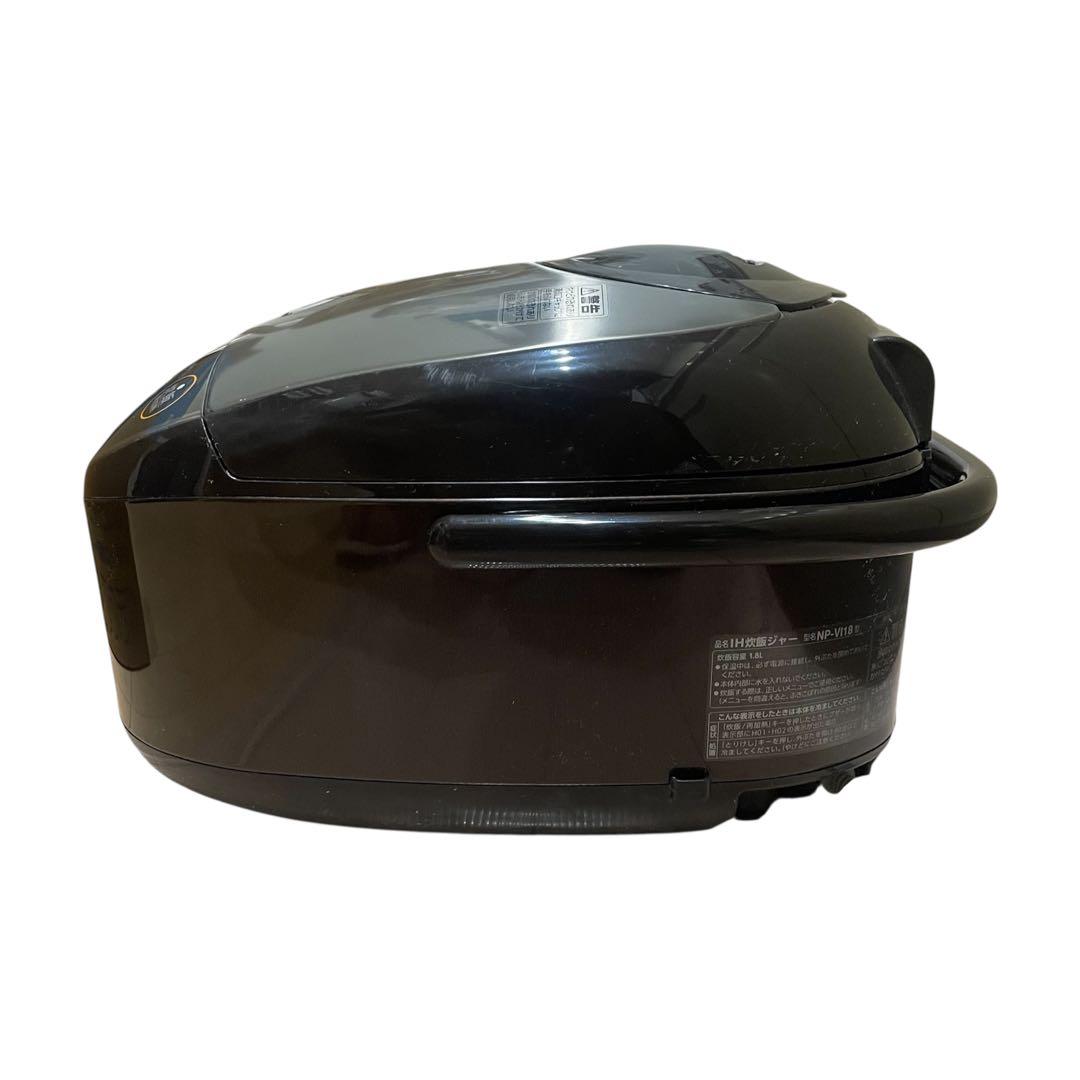 象印 NP-VI18 IH炊飯器ジャー 極め炊き ブラウン系 2018年製.