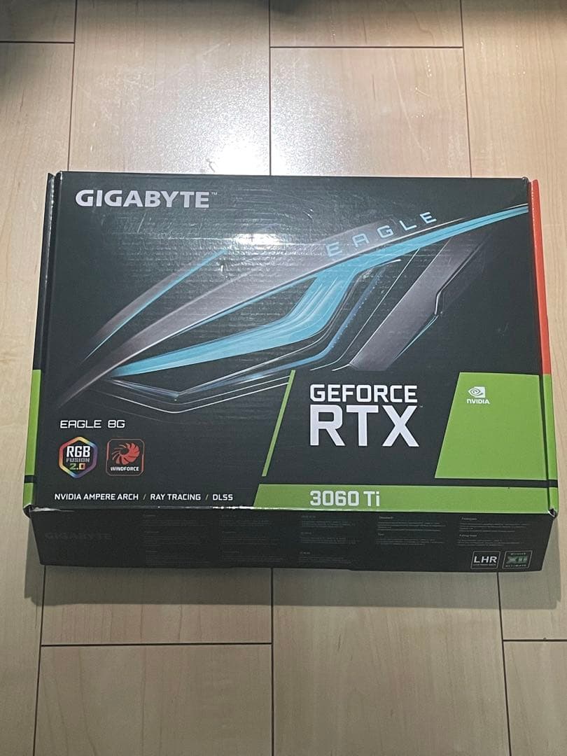 グラフィックボード・グラボ・ビデオカード GeForce RTX 3060 Ti EAGLE OC 8G