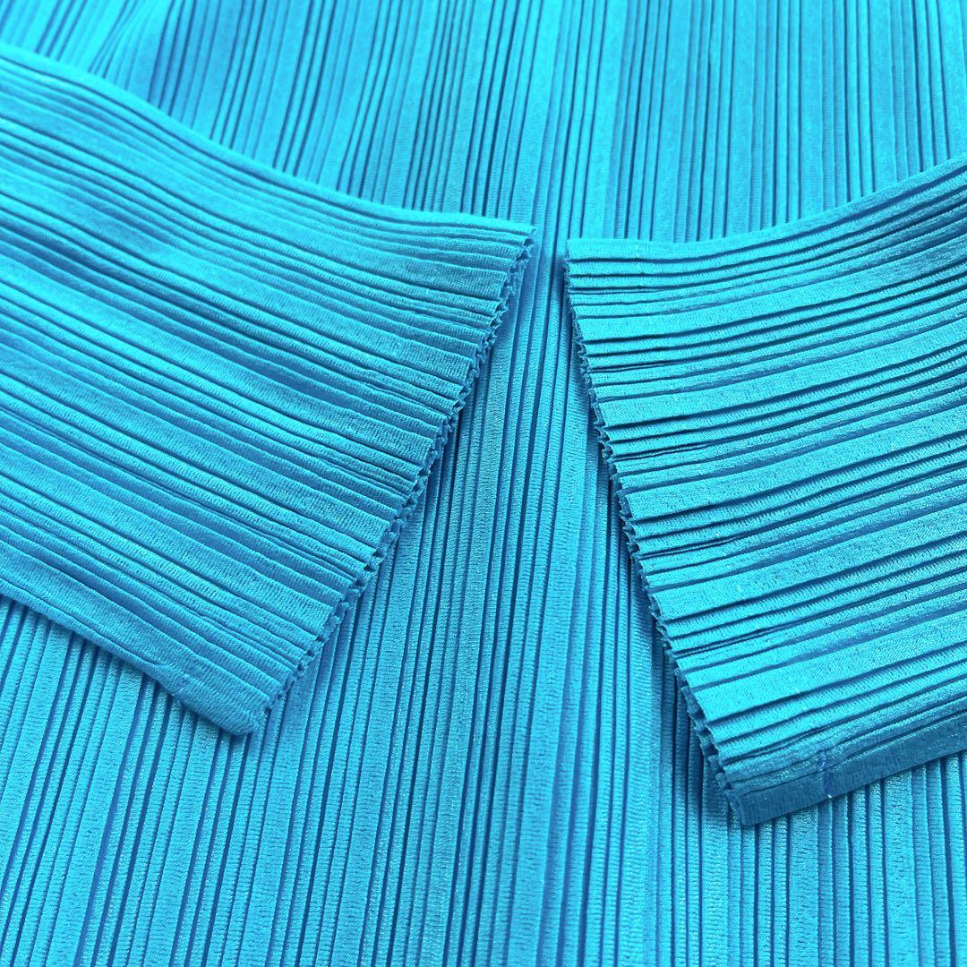 希少✨PLEATS PLEASE サイズ3 チュニック ロングカットソー 長袖