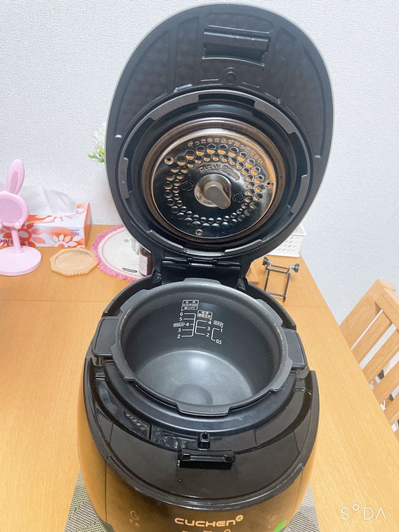 発芽酵素玄米炊飯器 CUCHEN 圧力名人 動作品