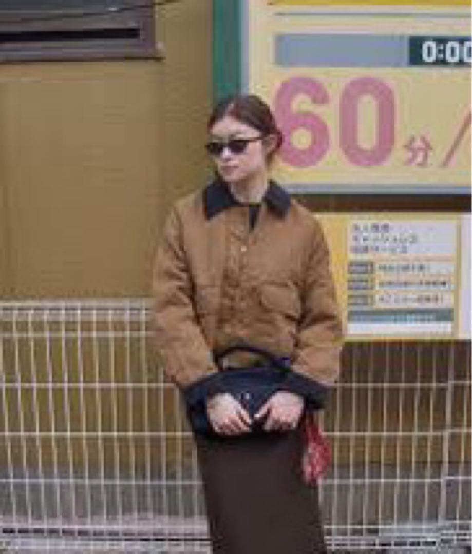 ZARA ザラ　コントラストカラーワックス　 ジャケット　XSサイズタグ付き新品