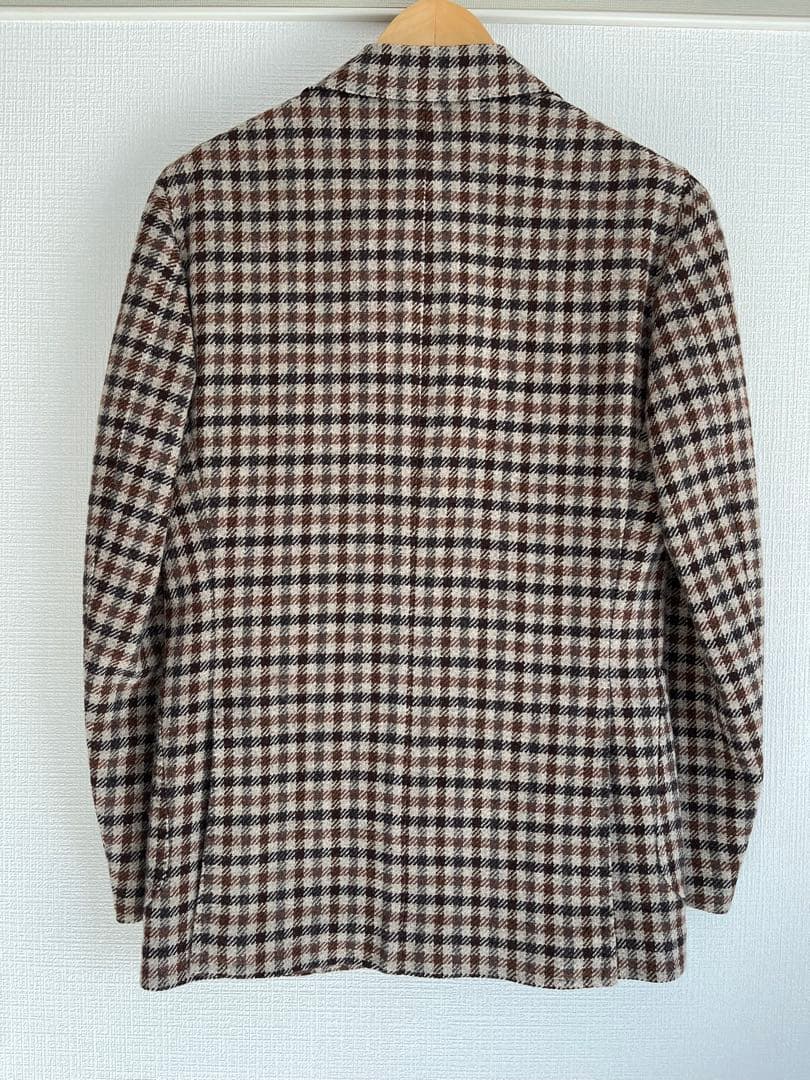 Stile Latino ガンクラブチェック テーラードジャケット 46サイズ