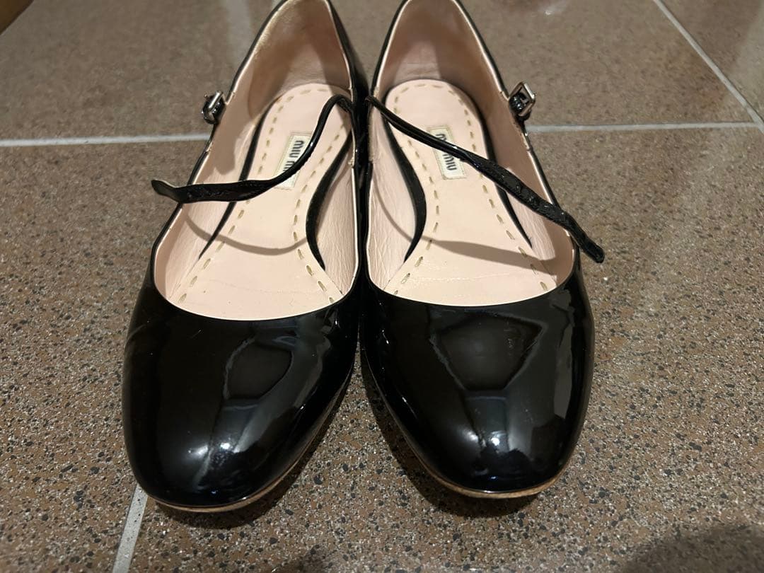 ミュウミュウ　ビジューパンプス　37