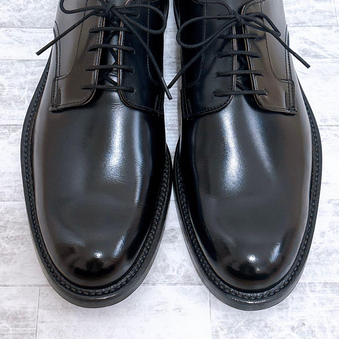 極美品✨ REGAL V081 外羽根 プレーントゥ 黒 25.5cm EE