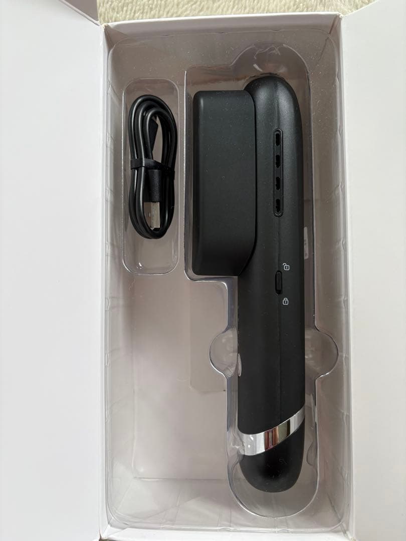 クリアージュ　ヘアアイロンブラシ　美品