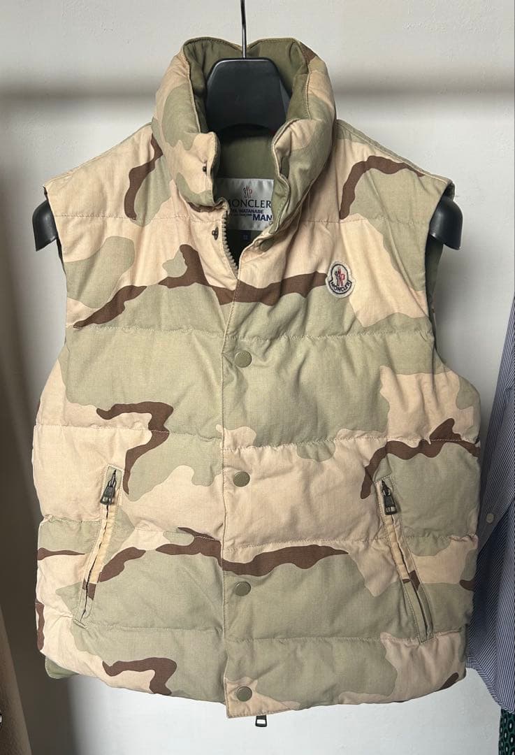 FROM JAPAN公式アカウント01 　迷彩柄 ダウンベスト