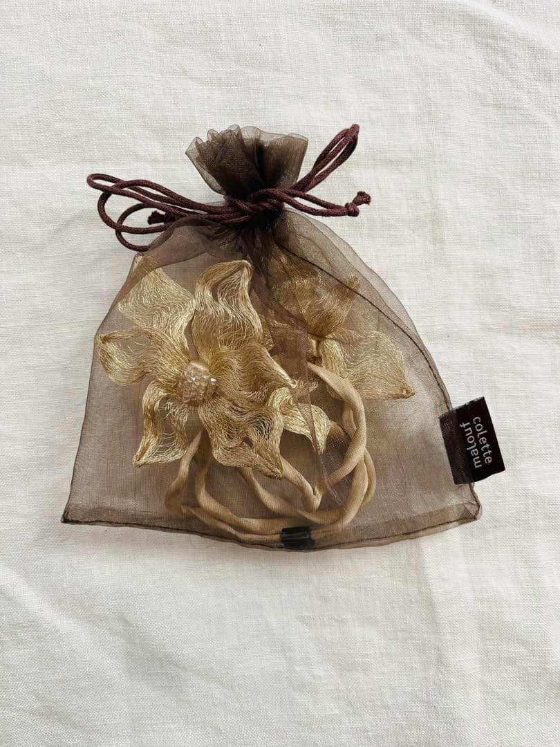 新品　colette malouf ◆ wire flower headband