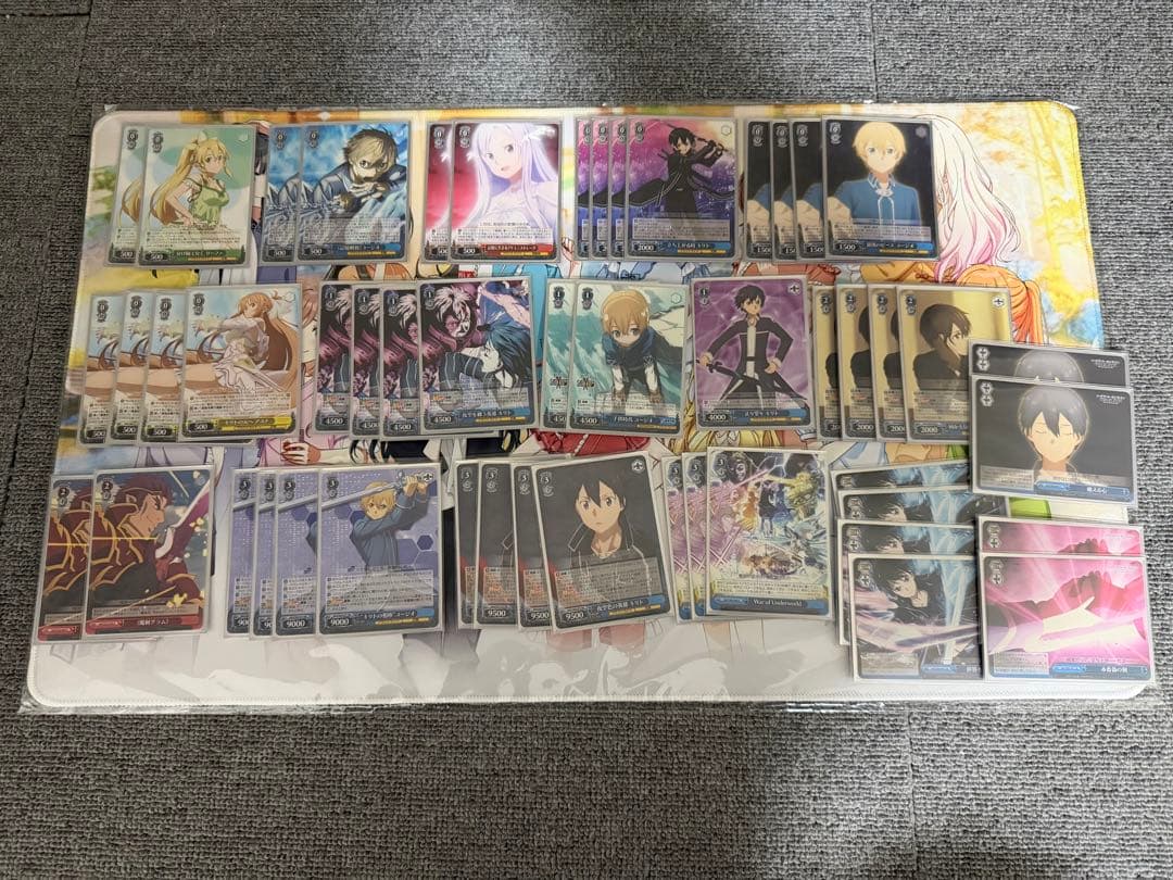 WS ソードアート・オンライン デッキ スリーブ付き