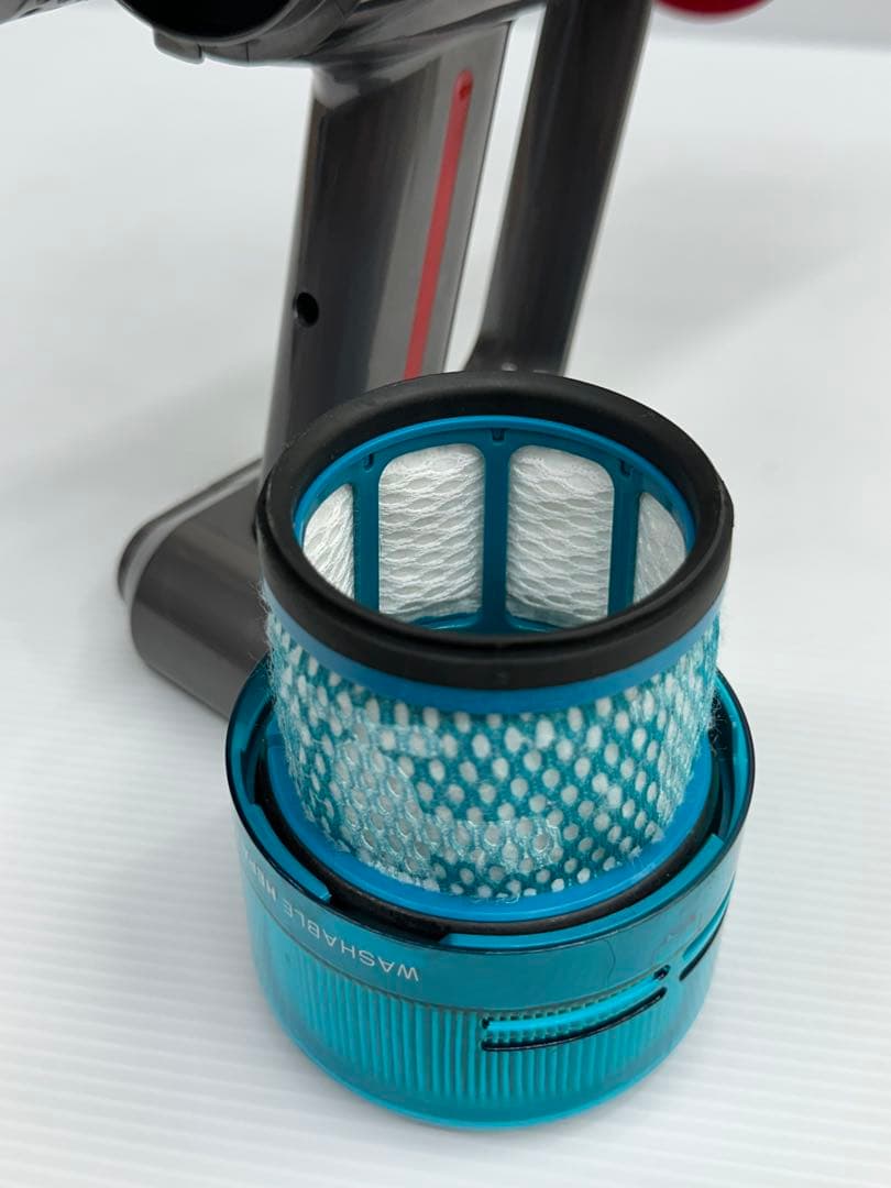 美品　綺麗　ダイソン　掃除機　SV21 マイクロ　本体　ダスト 純正バッテリー付