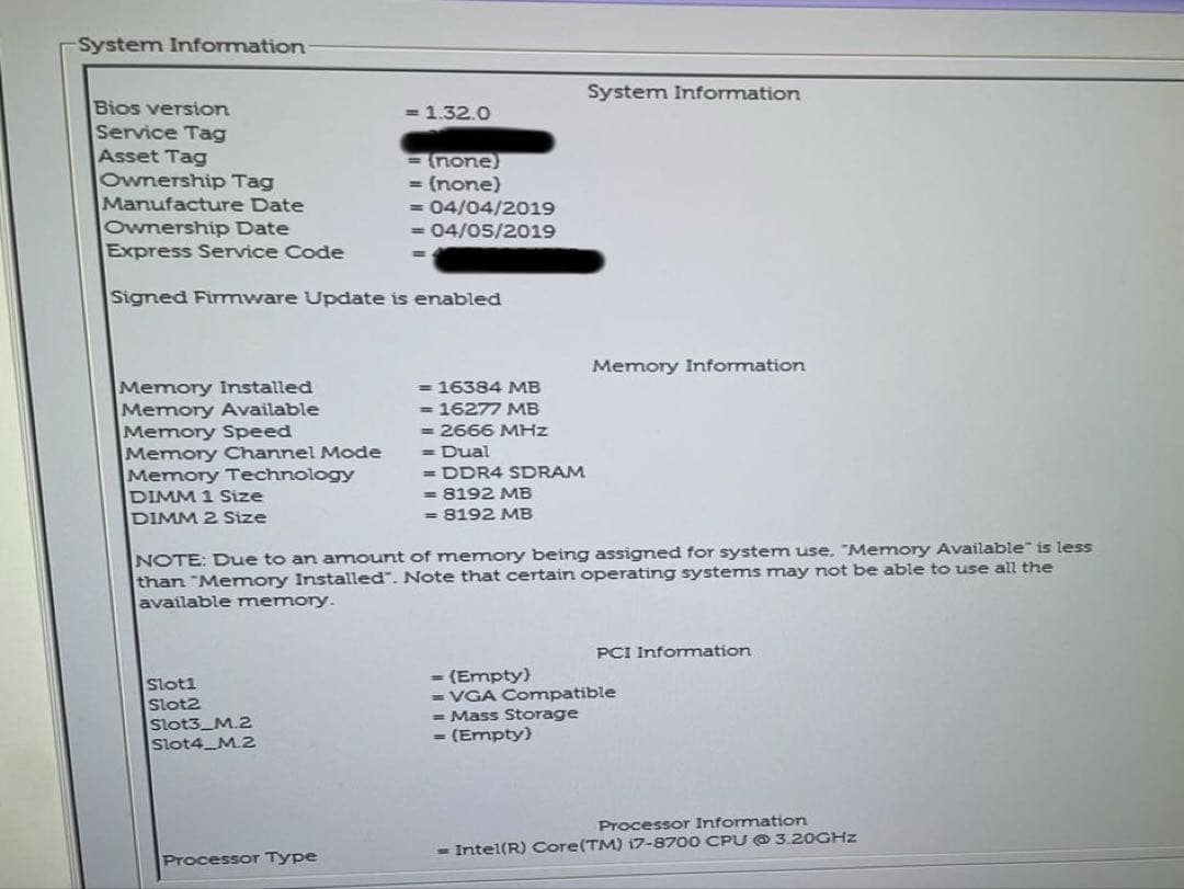 Windowsデスクトップ Dell Optiplex 3060 i7-8700